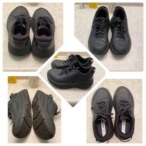 Leather Hoka Sneakers